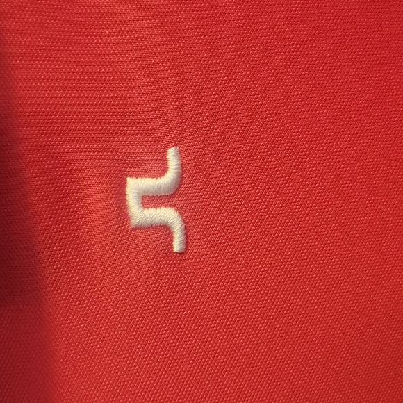 J.Lindeberg Red Golf Shirt XL - Picture 3 of 6